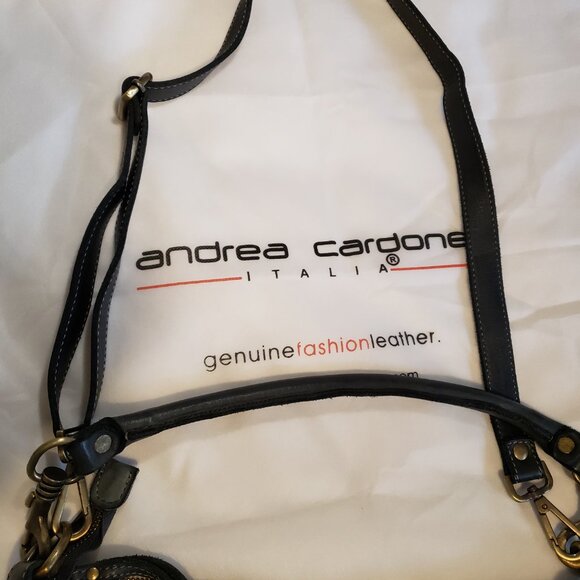 Genuine leather Andrea Cardone purse - Picture 13 of 13